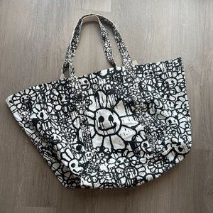 RARE COLLECTIBLE - BRAND NEW WITH TAGS Madsaki x Murakami Large Canvas Tote